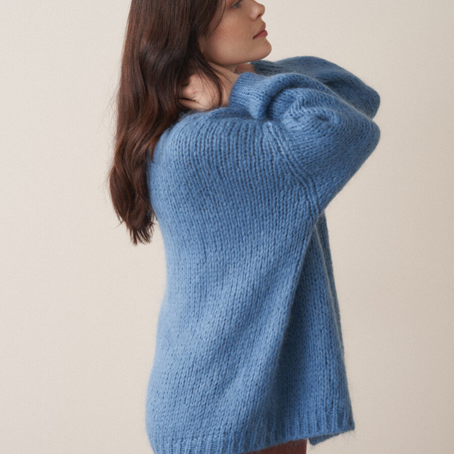 Blue Cardigan
